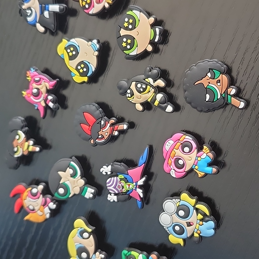 Cartoon Network Powerpuff Girls Shoe Charms (Set of 16)